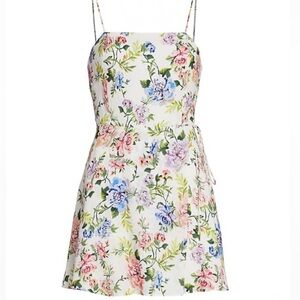 Alice + Olivia Trixie Floral Mini Dress